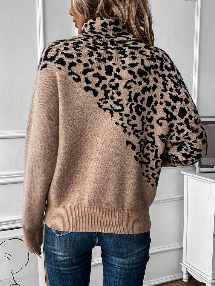 Zayna | Suéter de Leopardo