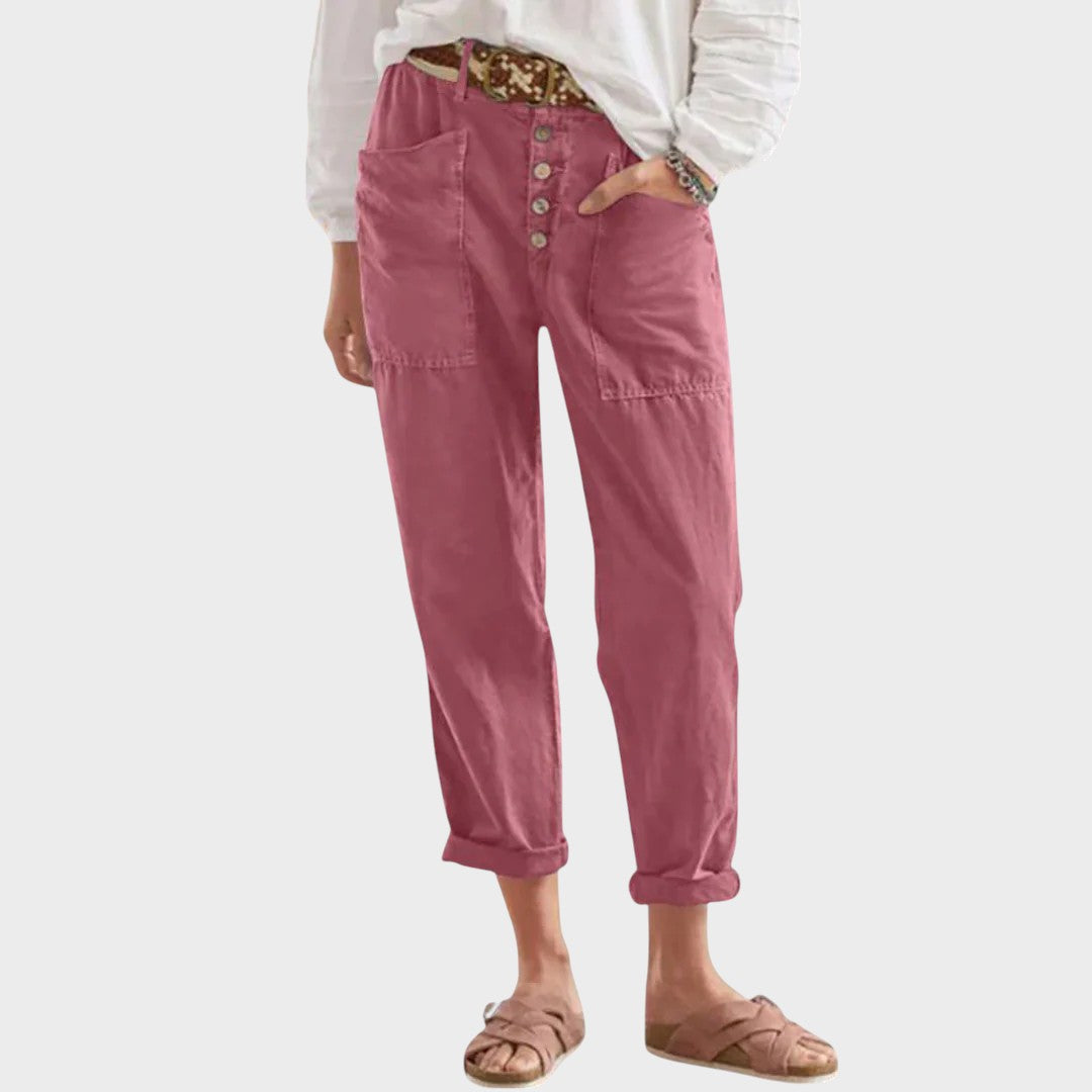 Dolores | Pantalón Casual de Algodón