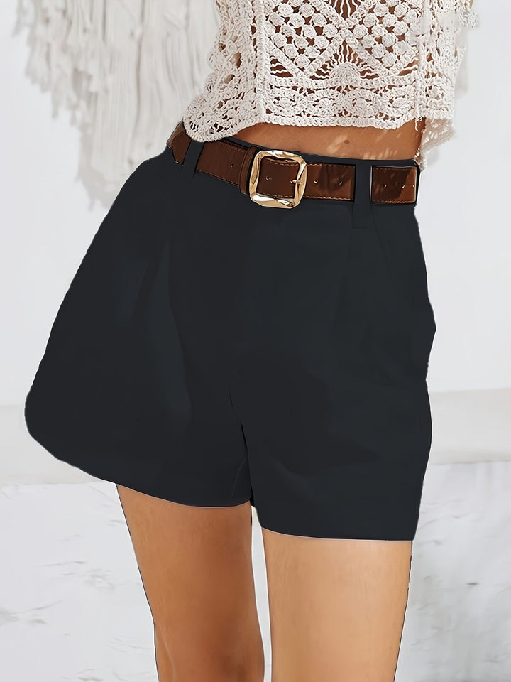 Mélanie | Pantalones Cortos Elegantes de Cintura Alta