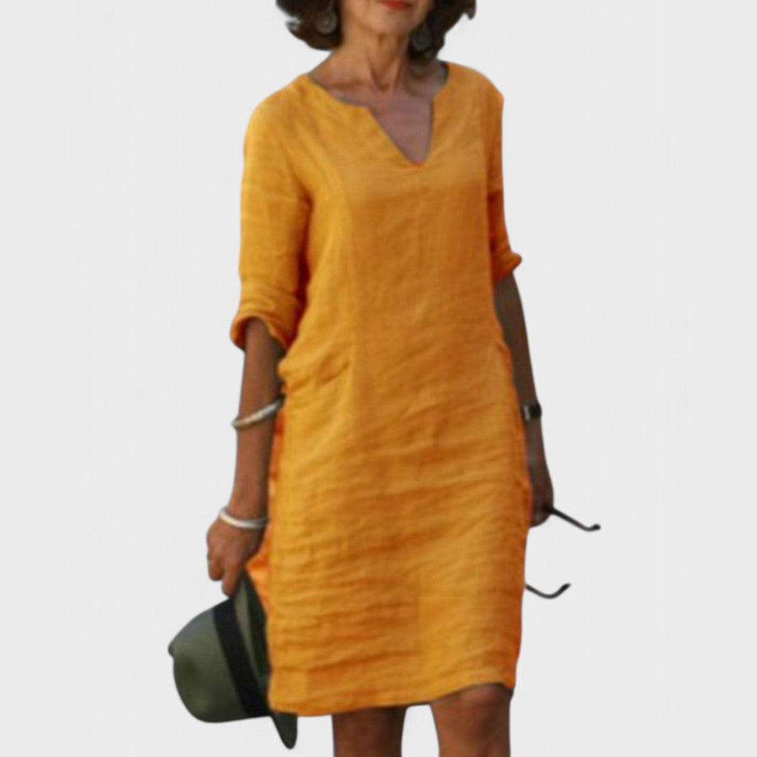Julieta | Vestido Elegante con Escote en V