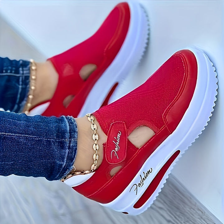 Tessa | Zapatillas Slip-On transpirables con ajuste estable