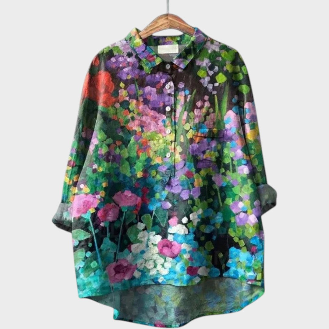 Natalí | Blusa Oversize con Botones
