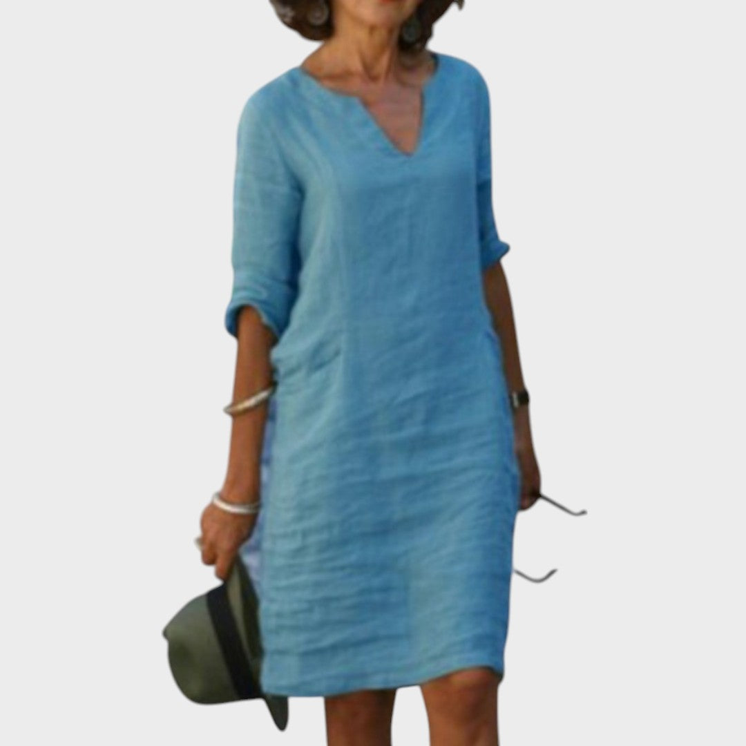 Julieta | Vestido Elegante con Escote en V