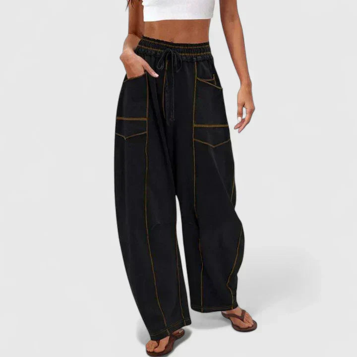 Ariadna | Pantalón Cómodo de Pierna Holgada