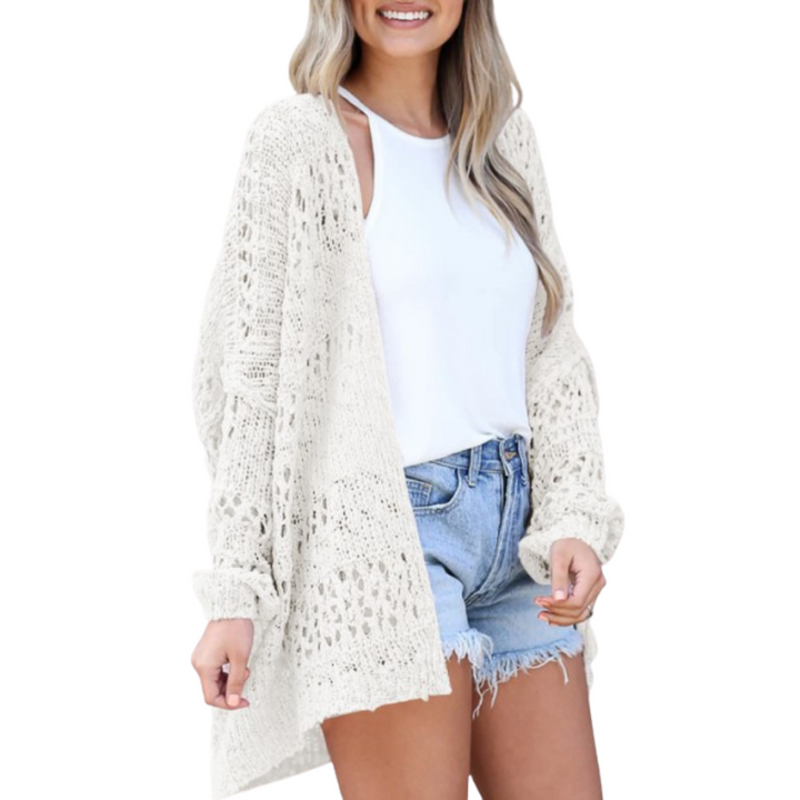 Arizela | Cárdigan Boho Verano Oversized Ligero