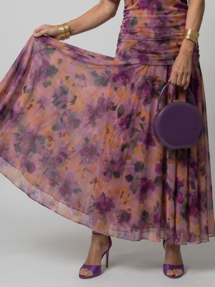 Abril | Vestido Midi Off Shoulder