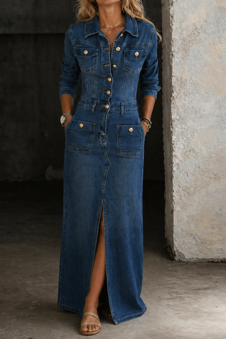 Leila | Denim Clásico y Cómodo