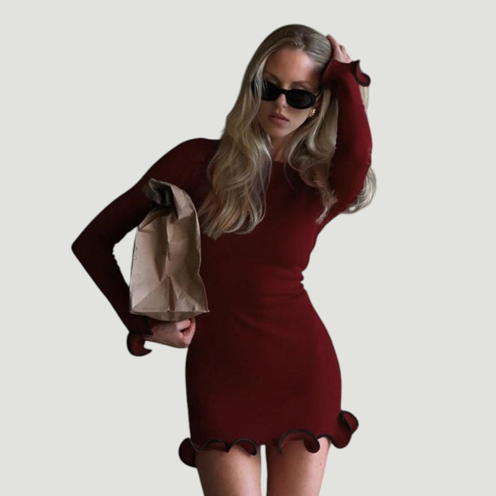 Sarah | Vestido Colorblock