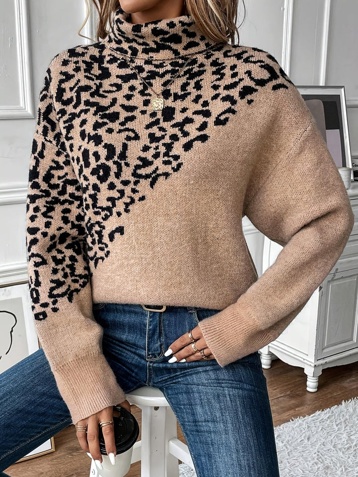 Zayna | Suéter de Leopardo