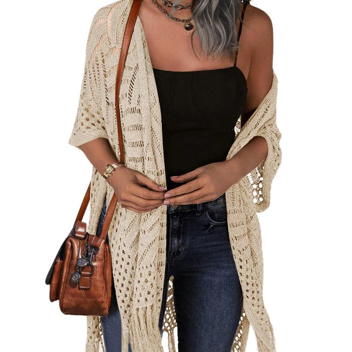 Zarella | Chaqueta de Verano Con Flecos Cómoda