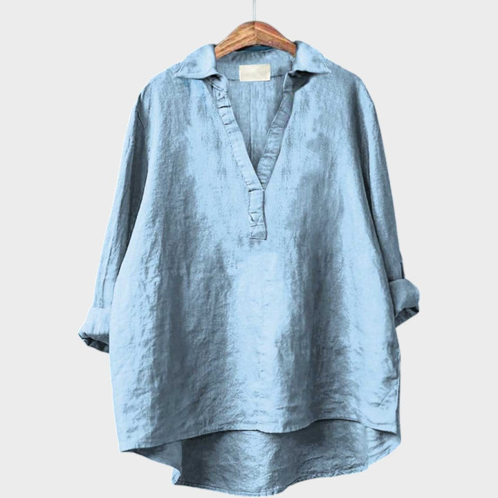 Berenice | Blusa Oversize con Cuello en V
