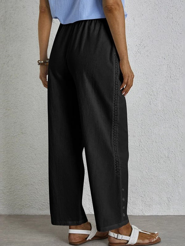 Shania | Pantalones Relajados con Botones