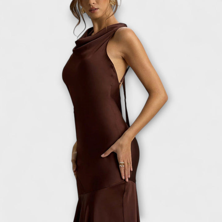 Olivia | Vestido Largo de Seda