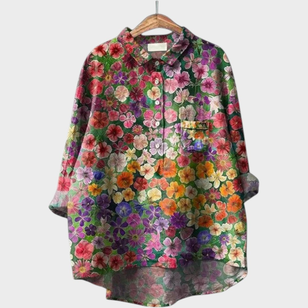 Natalí | Blusa Oversize con Botones