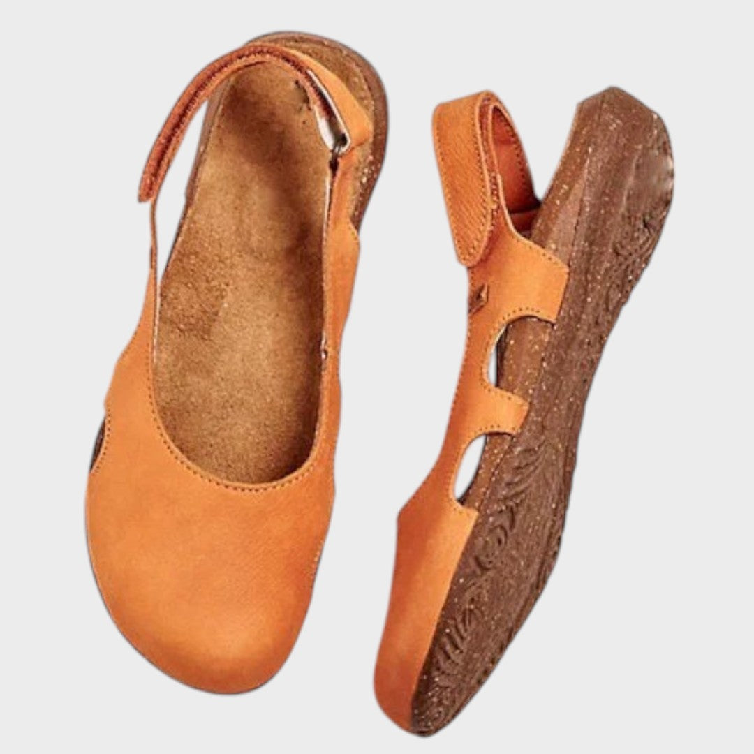 Eve | Sandalias Chatas de Corcho