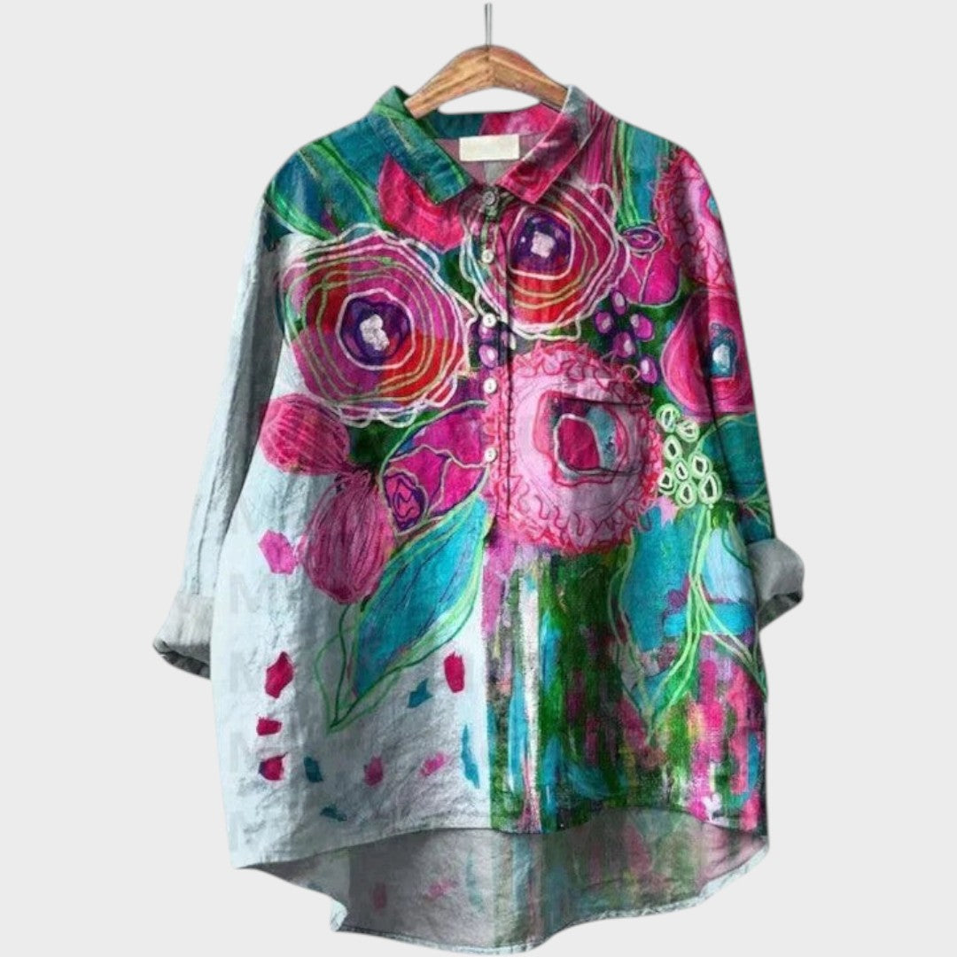 Natalí | Blusa Oversize con Botones