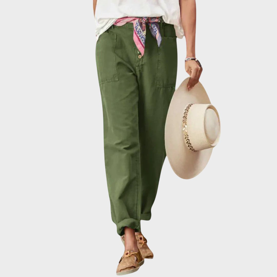 Dolores | Pantalón Casual de Algodón