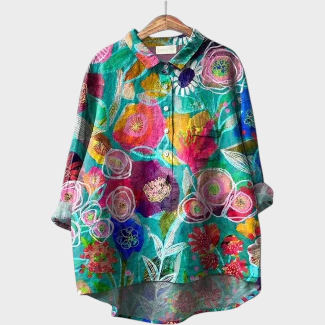 Natalí | Blusa Oversize con Botones