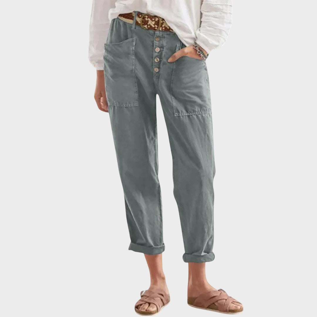 Dolores | Pantalón Casual de Algodón