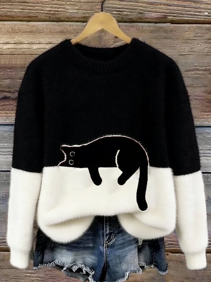 Bridget | Suéter con Diseño de Gato