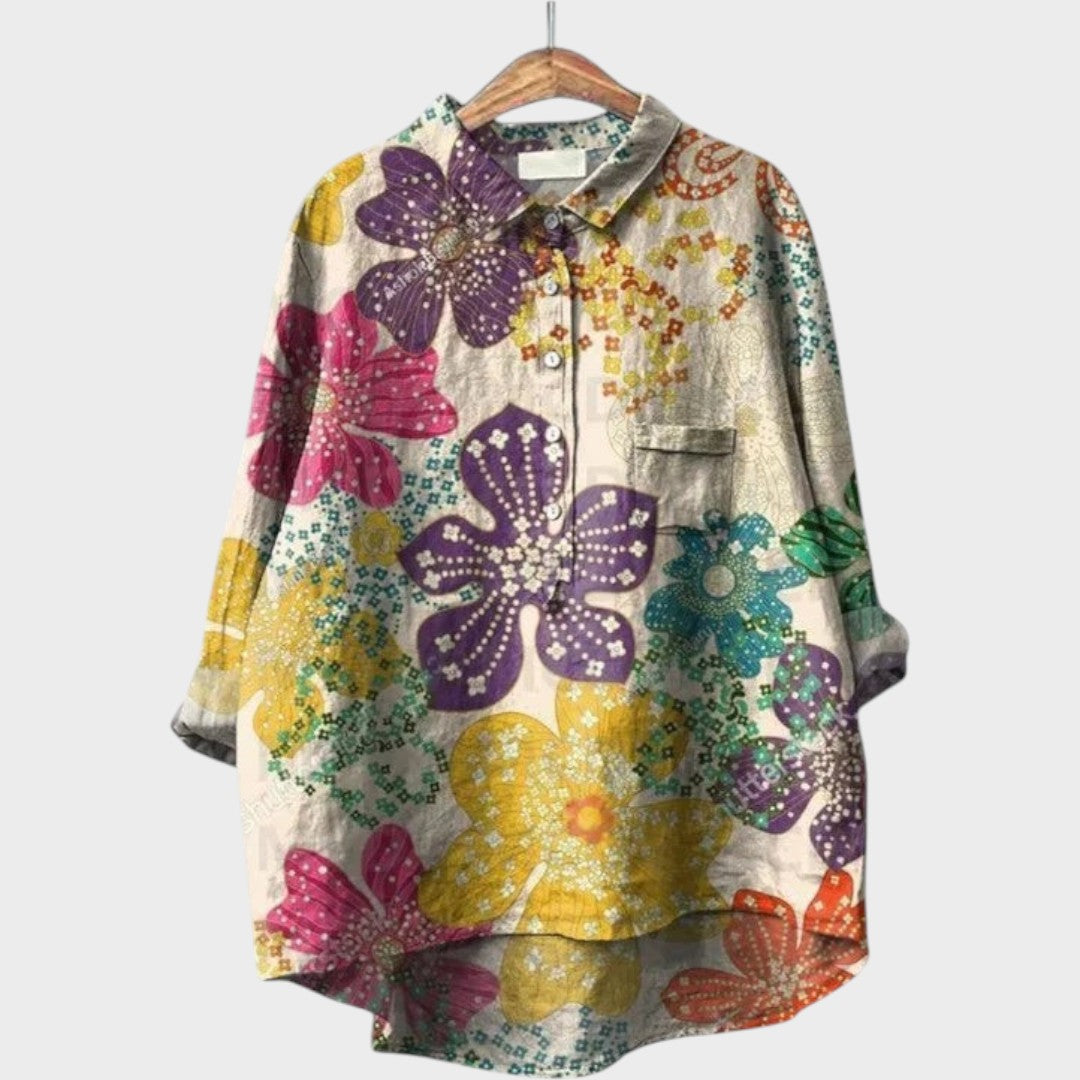 Natalí | Blusa Oversize con Botones