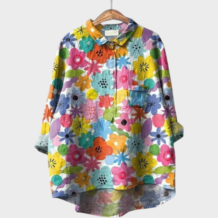 Natalí | Blusa Oversize con Botones