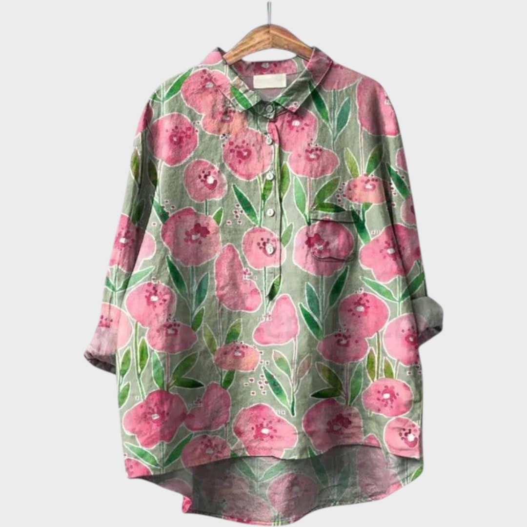 Natalí | Blusa Oversize con Botones