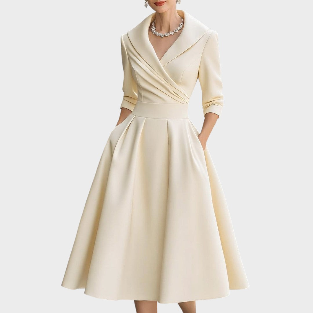 Amália | Vestido Midi Elegante
