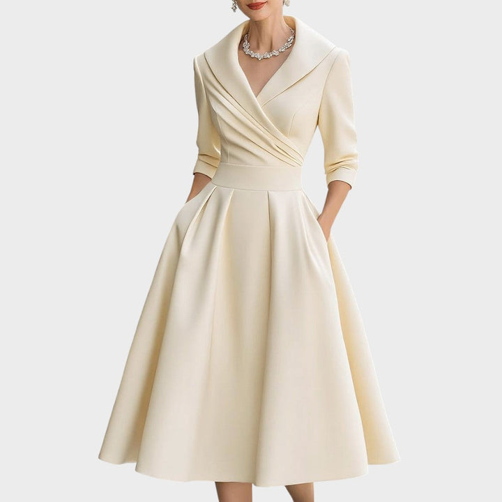 Amália | Vestido Midi Elegante