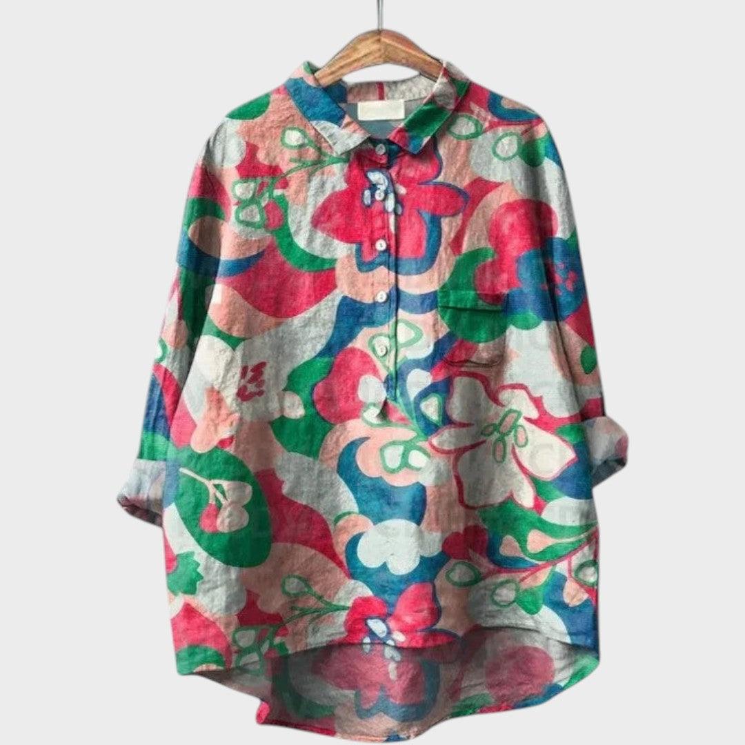 Natalí | Blusa Oversize con Botones