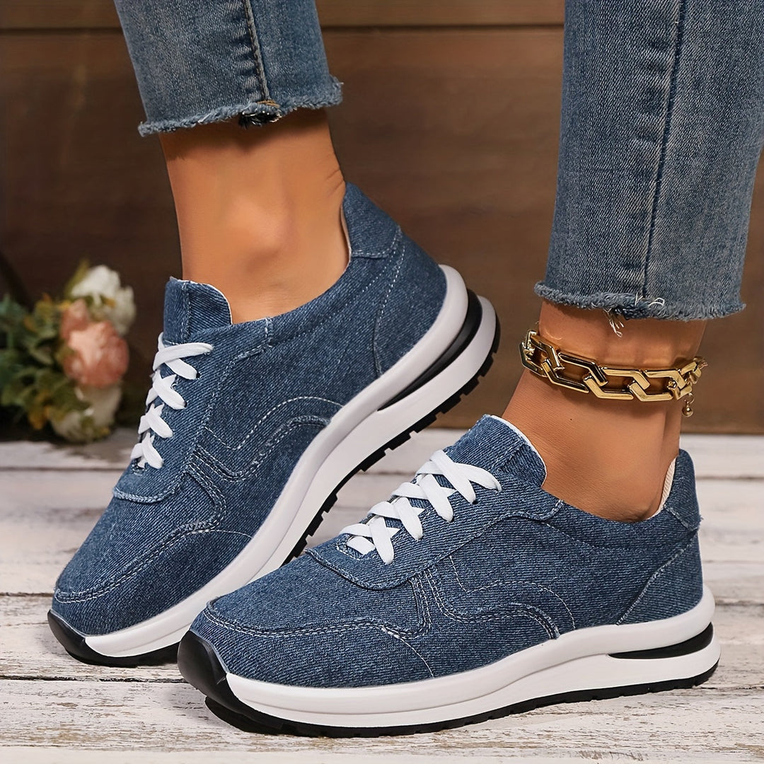 Lizzy | Zapatillas Ortopédicas Denim