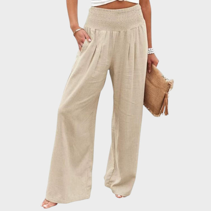 Emilia | Pantalón Suelto de Pierna Ancha