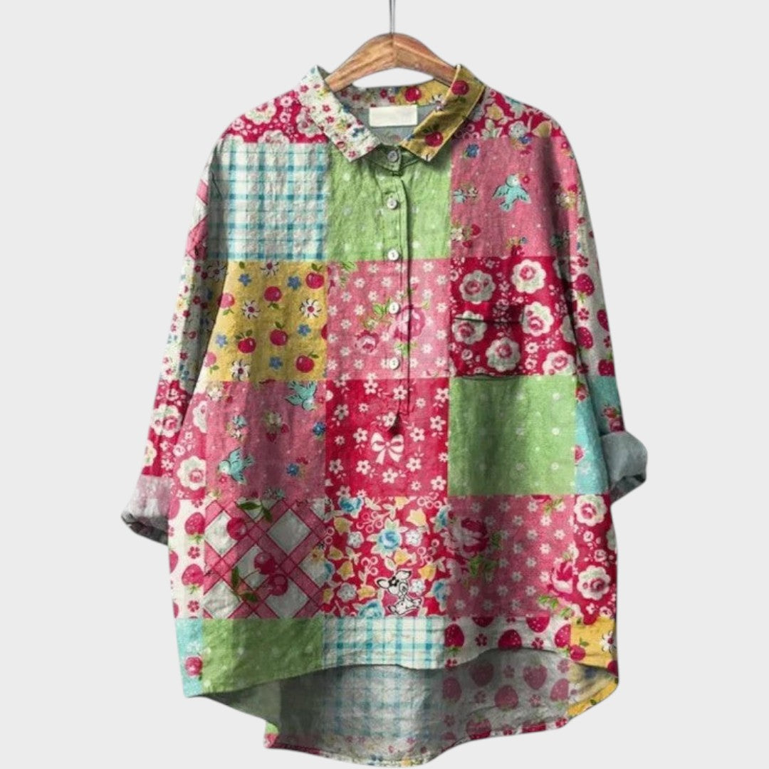 Natalí | Blusa Oversize con Botones
