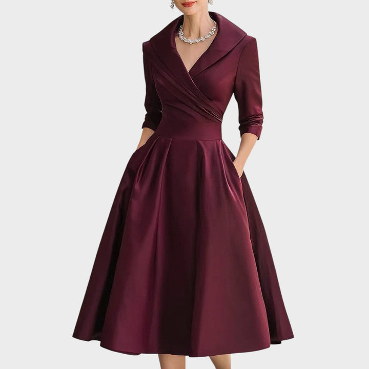 Amália | Vestido Midi Elegante