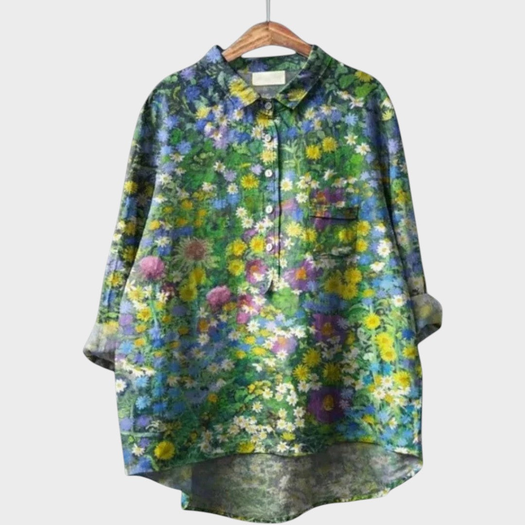 Filomena | Blusa Oversize con Botones
