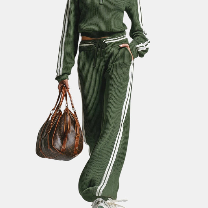 Pilar | Conjunto Deportivo Casual con Pantalón Ancho