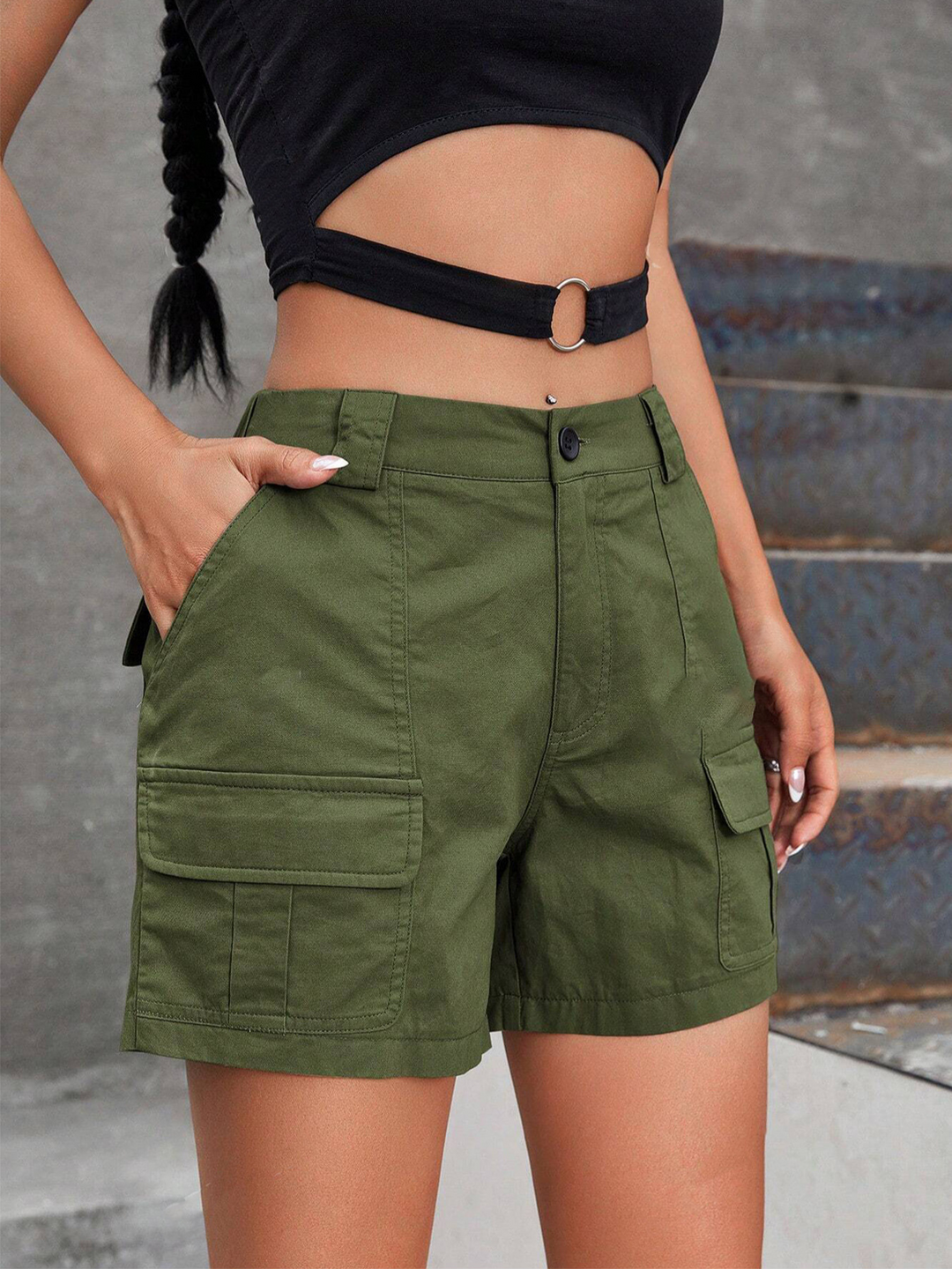 Marisol | Pantalones Cortos Cargo Cómodos