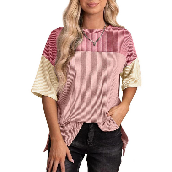 Brynlue | Top de Verano Casual de Corte Suelto a Rayas