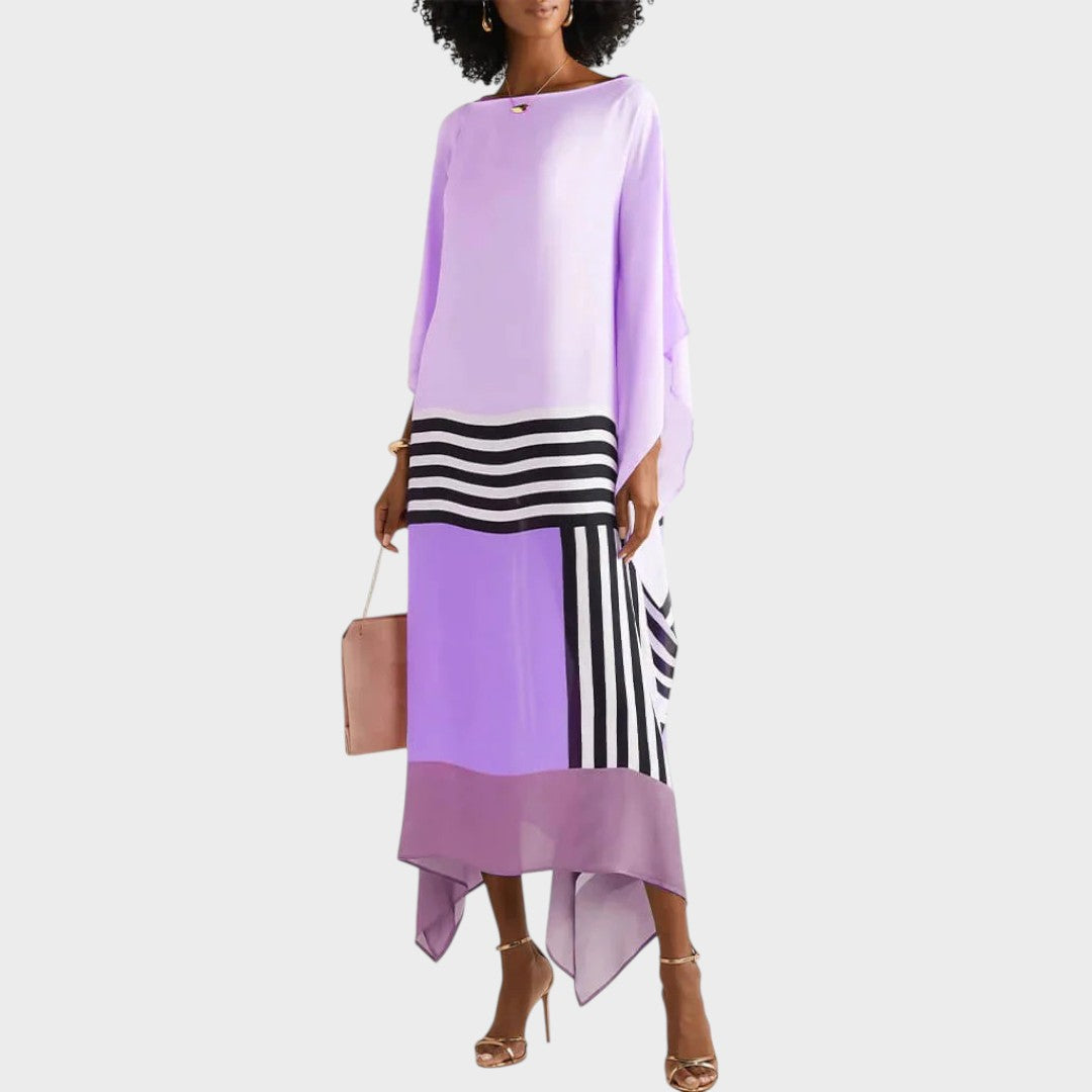 Antonia | Vestido Elegante con Diseño Geométrico