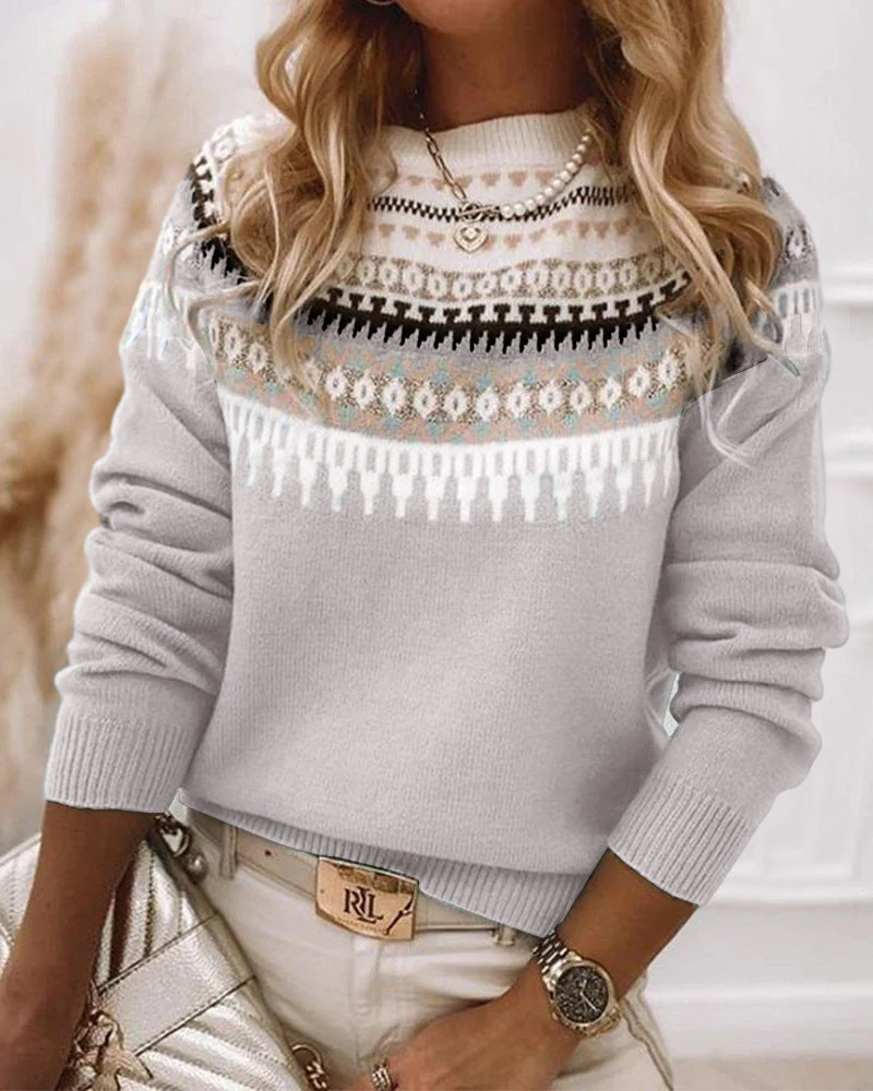 Avery | Suéter de punto Fair Isle