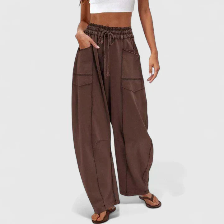 Ariadna | Pantalón Cómodo de Pierna Holgada
