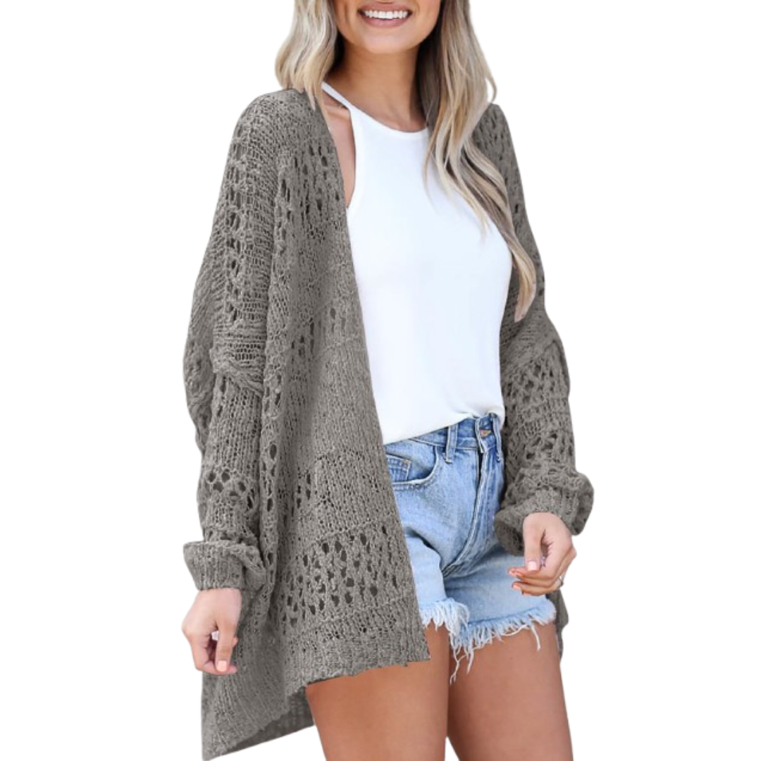 Arizela | Cárdigan Boho Verano Oversized Ligero