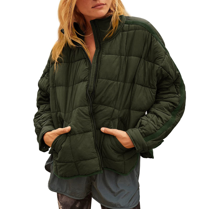 Gemma | Chaqueta Puffer Compacta con Cremallera Ligera
