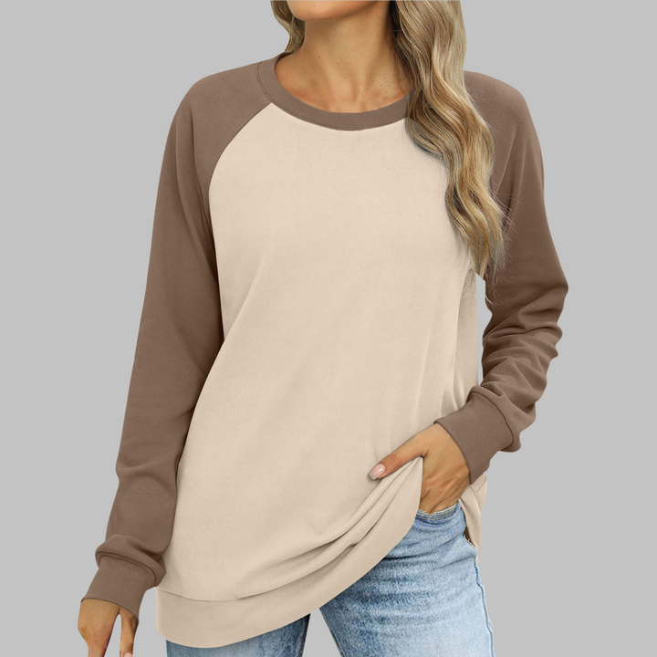 Lhantel | Sudadera Casual de Cuello Redondo y Manga Larga