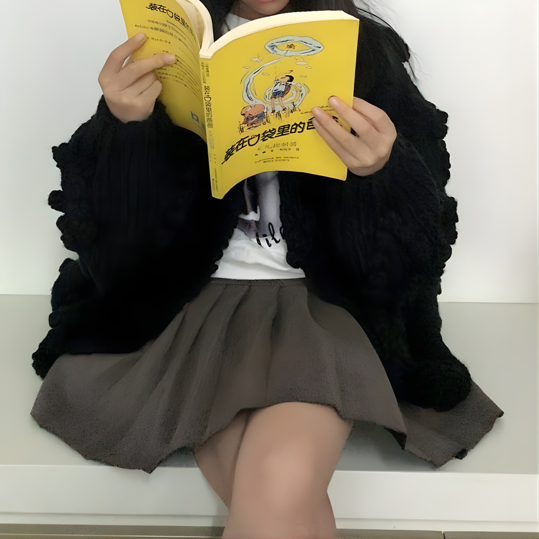 Yara | Cárdigan Abierto de Manga Larga Acogedor