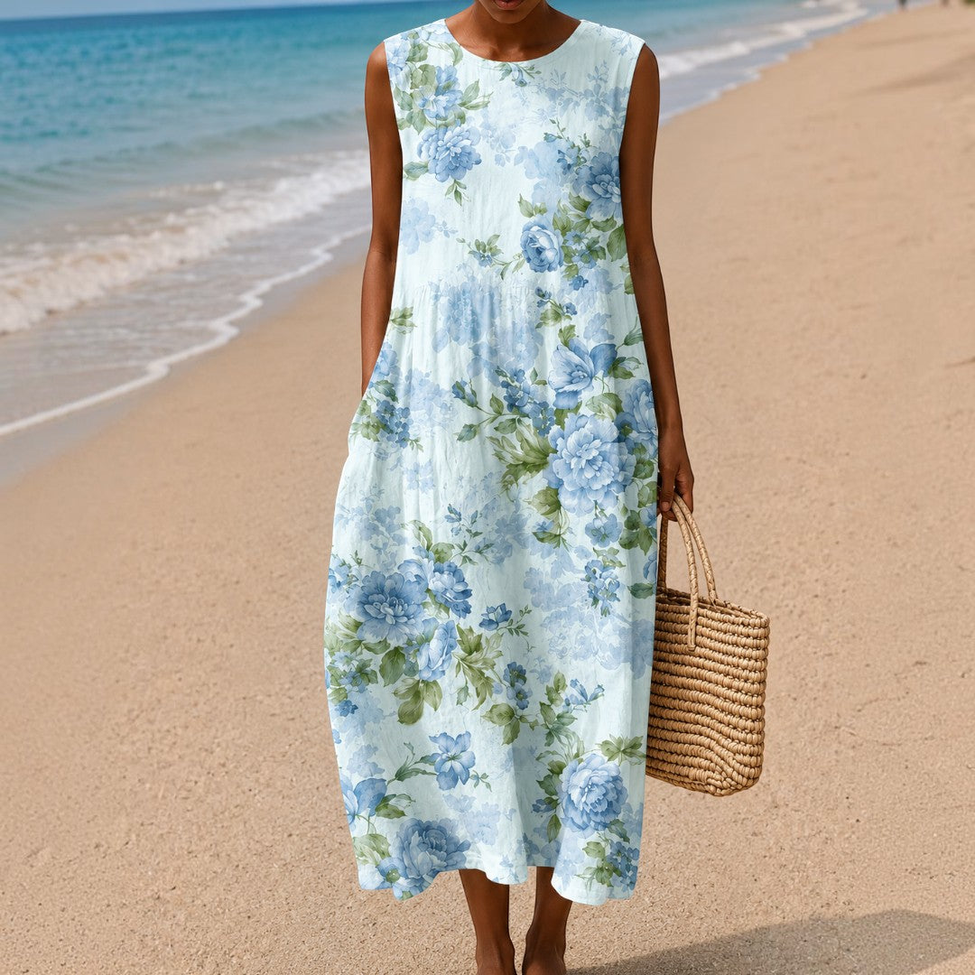 Janet | Vestido casual sin mangas