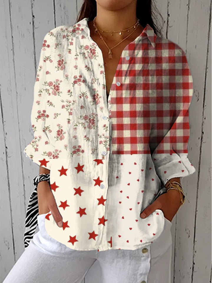 Wandy | Blusa de Patchwork Campestre