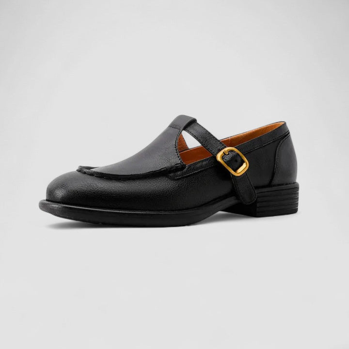 Zhelynne | Zapatos ortopédicos Mary Jane con punta cuadrada
