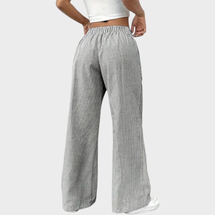 Andrea | Pantalón Ancho con Cordón Ajustable