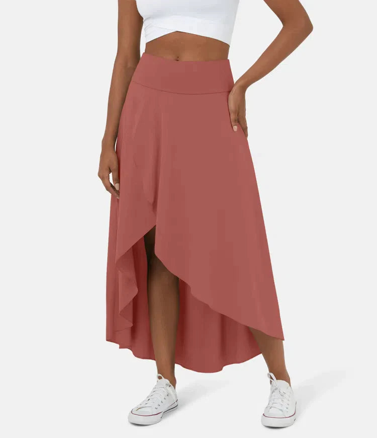 Amelie | Falda Midi Asimétrica Elegante